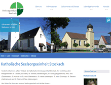 Tablet Screenshot of kath-stockach.de